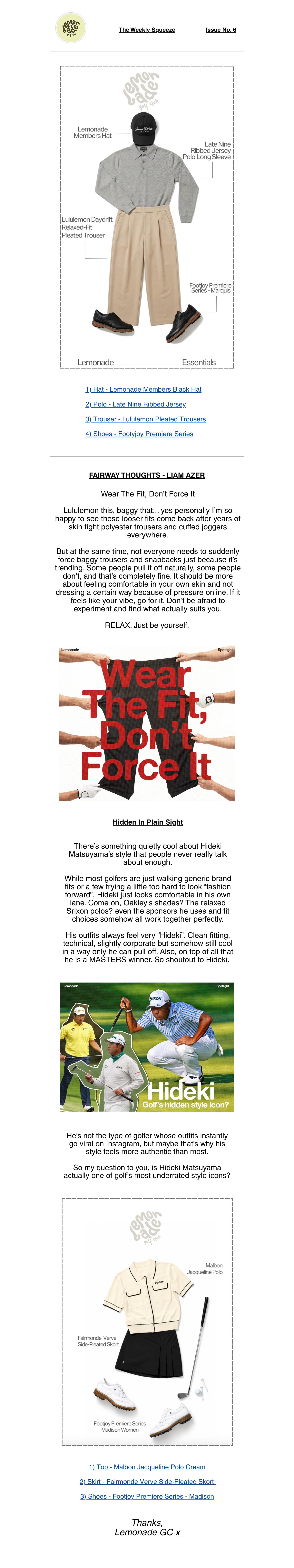 The Weekly Squeeze: Issue No. 6